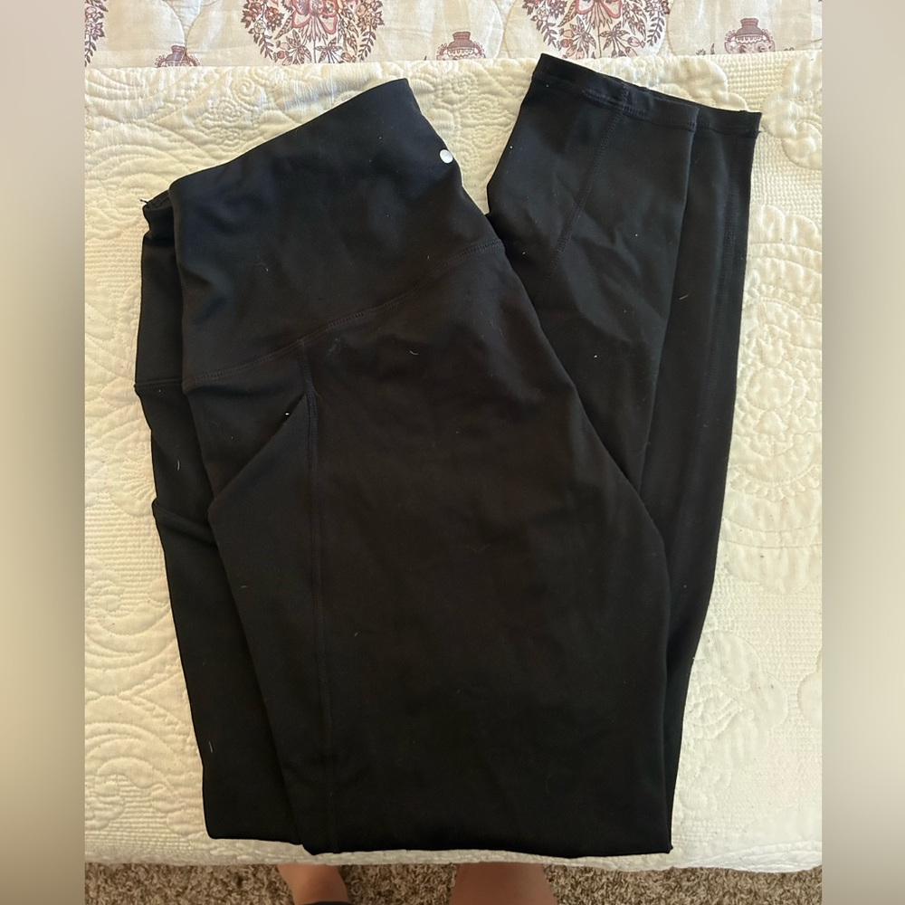 High rise Leggings with side pockets